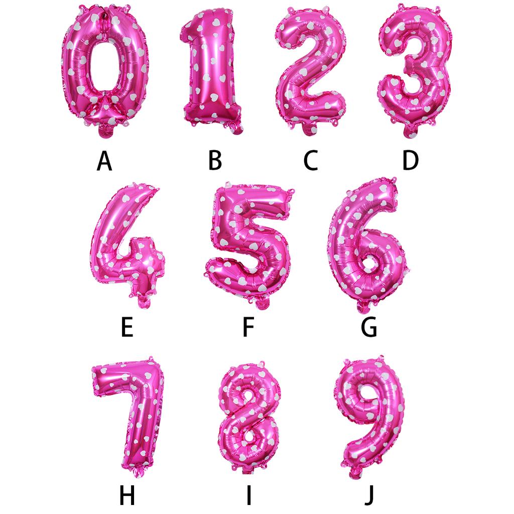 Гибкие и практичные фольгированные шары с буквами алфавита и цифрами для легкого, прочного и надежного использования