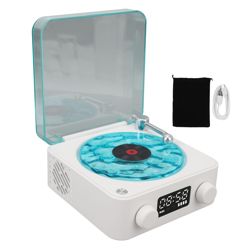 Винтажный проигрыватель пластинок Bluetooth-динамик 4 режима портативный беспроводной проигрыватель виниловых пластинок стереодинамик с