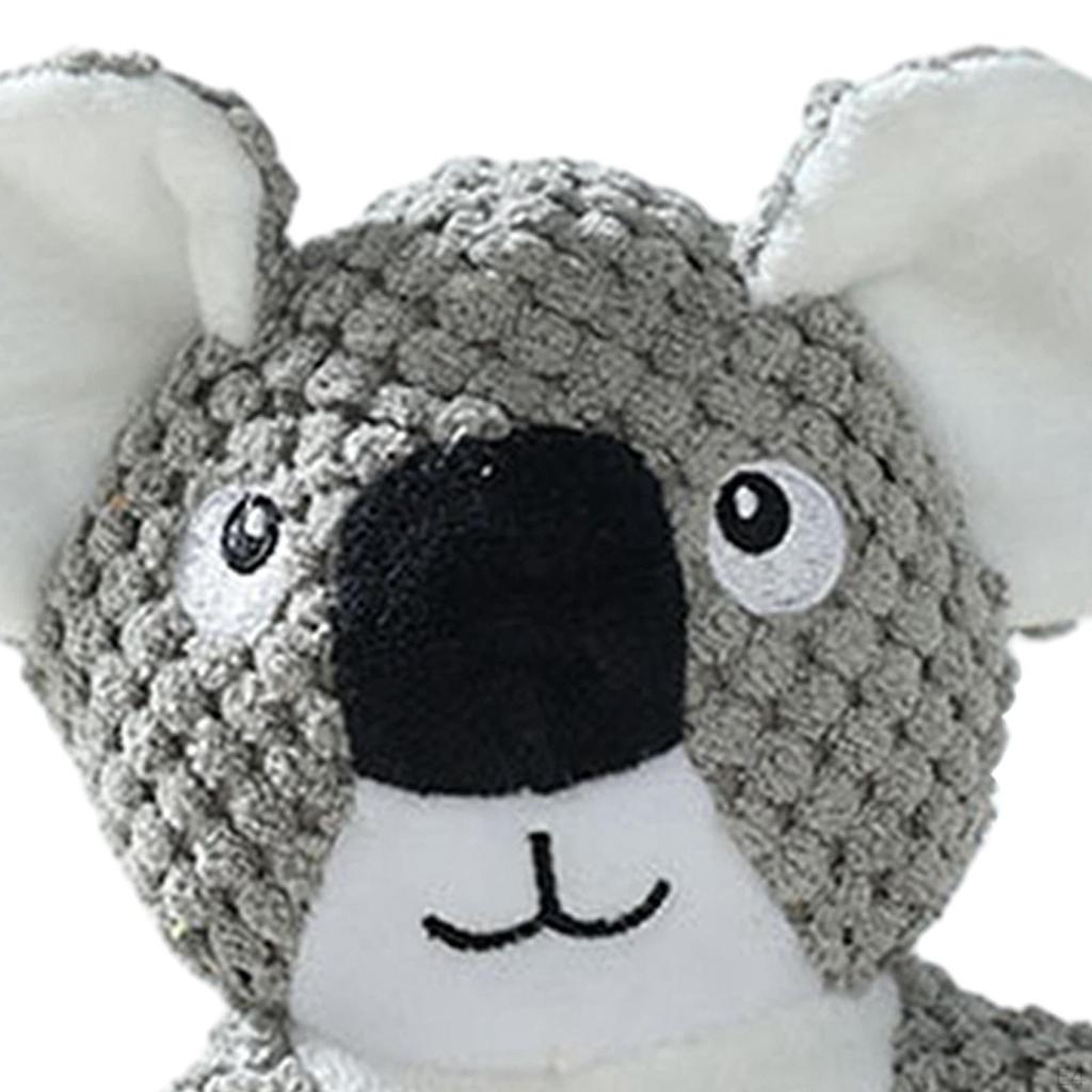 Симпатичная писклявая игрушка-животное для собак, встроенная в звуковую мебель, защита, сохраняет активность, успокаивает, интерактивна.