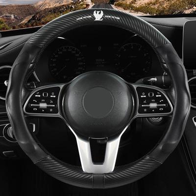 Чехол на руль из матовой углеродной кожи с эффектом 3D для Geely Binyue, Binrui, COOL, Boyue и Dihao