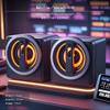 Мини-проводная настольная компьютерная колонка, глубокие басы, Hi-Fi звук, питание от USB, белая