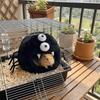 Plush Halloween Hamster House Semi-Enclosed Squirrel Villa Small Animal Bed  Autumn Winter Season