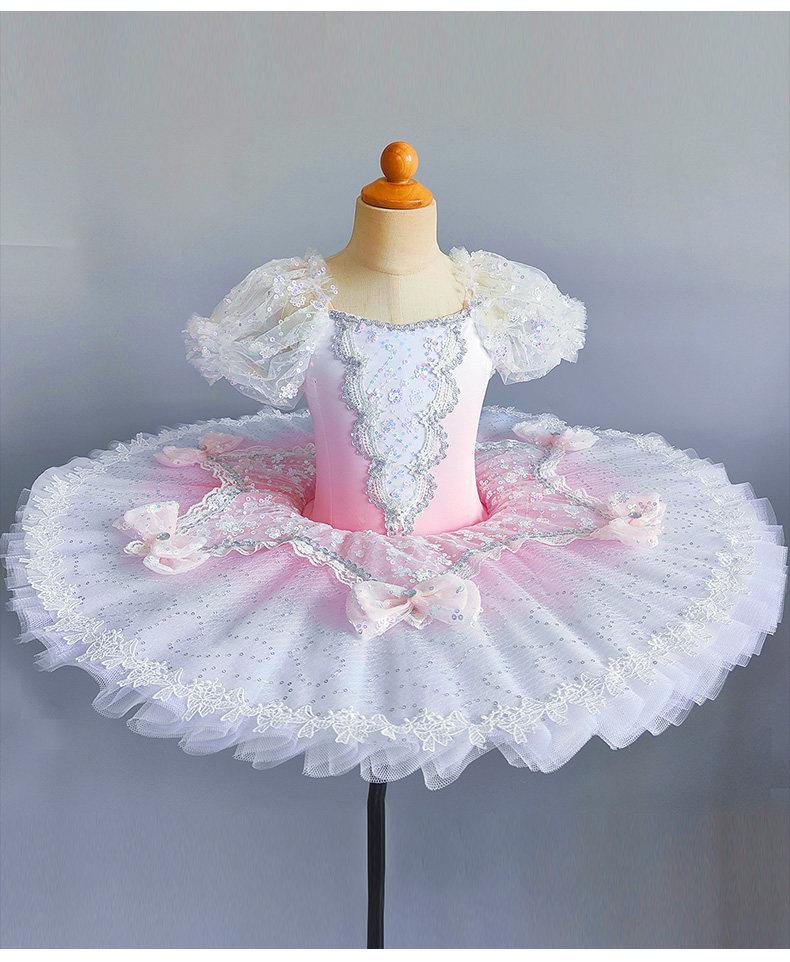 Summer Ballet Dress Dance Performance Costume Fashion Dresses for Girls Ballerina Clothing Children's Stage Outfit kids clothes