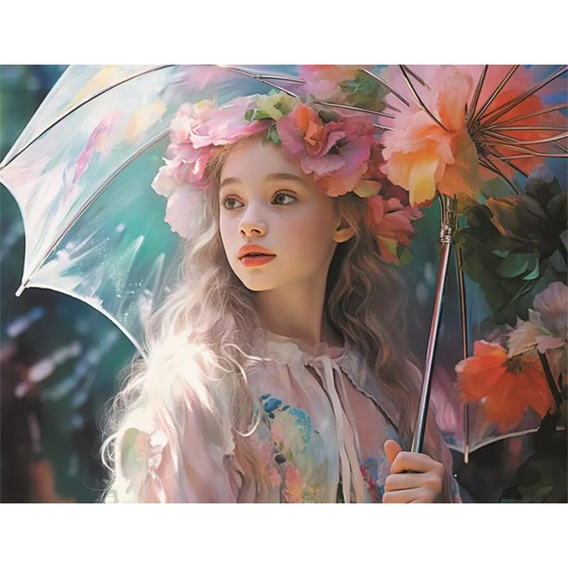 DIY алмазная живопись красивая женщина комплект для вышивки крестом мозаика искусство алмазная живопись полный круг/квадратный алмаз украшение дома