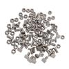 50 Sets Stainless Steel Greenhouse Screws Quick Assembly M6 X 13 Screws M6 Nuts Tool Assortment Set