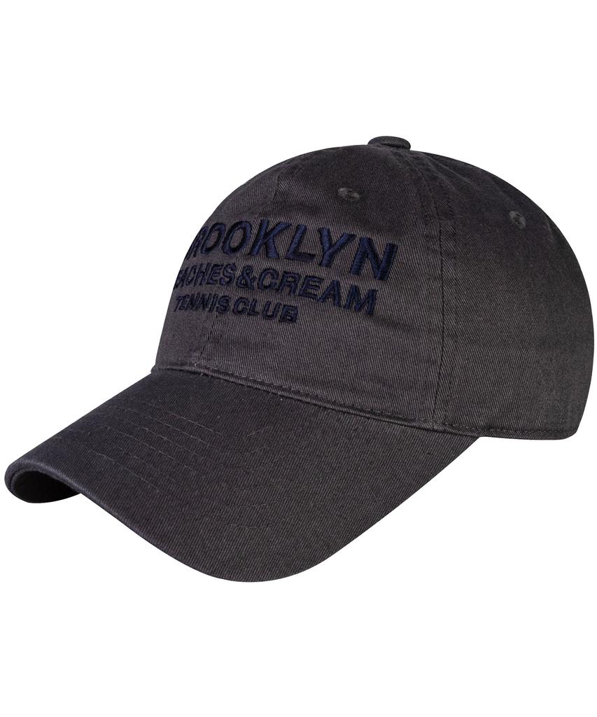Бейсболка Bichiseuaenkeulim Brooklyn Tennis Club-Угольный