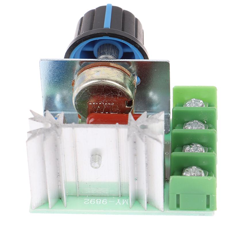 1 шт. 50-220 В 2000 Вт регулятор скорости диммеры Scr регулятор напряжения термостат инструмент