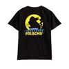 Pokemon Detective Pikachu Tshirt 3d Print Short Sleeve Cosplay Costume Tee Tops