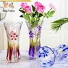 Luxury Light Transparent Glass Vase for Fresh Flower Arrangements – Creative Hydroponic Home Decor