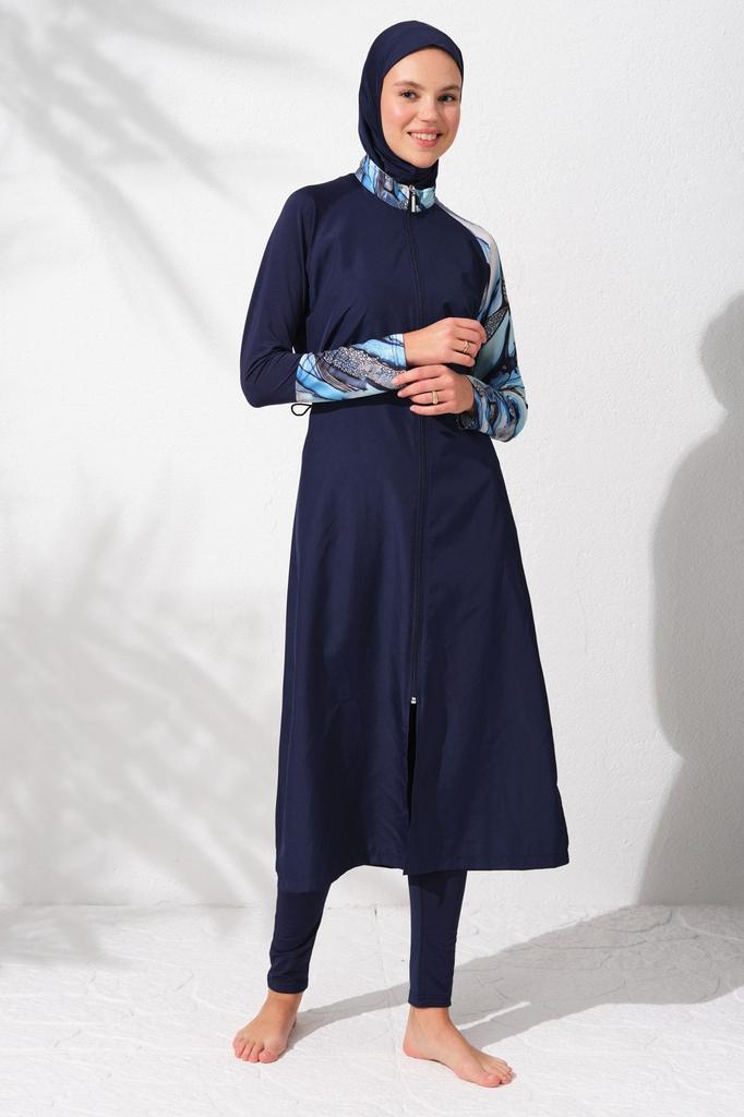 Женский Мусульманский Скромный Исламский Полный Чехол Буркини Пляжный Купальный Костюм Купальники Хиджаб Пляжная Одежда Купальник 