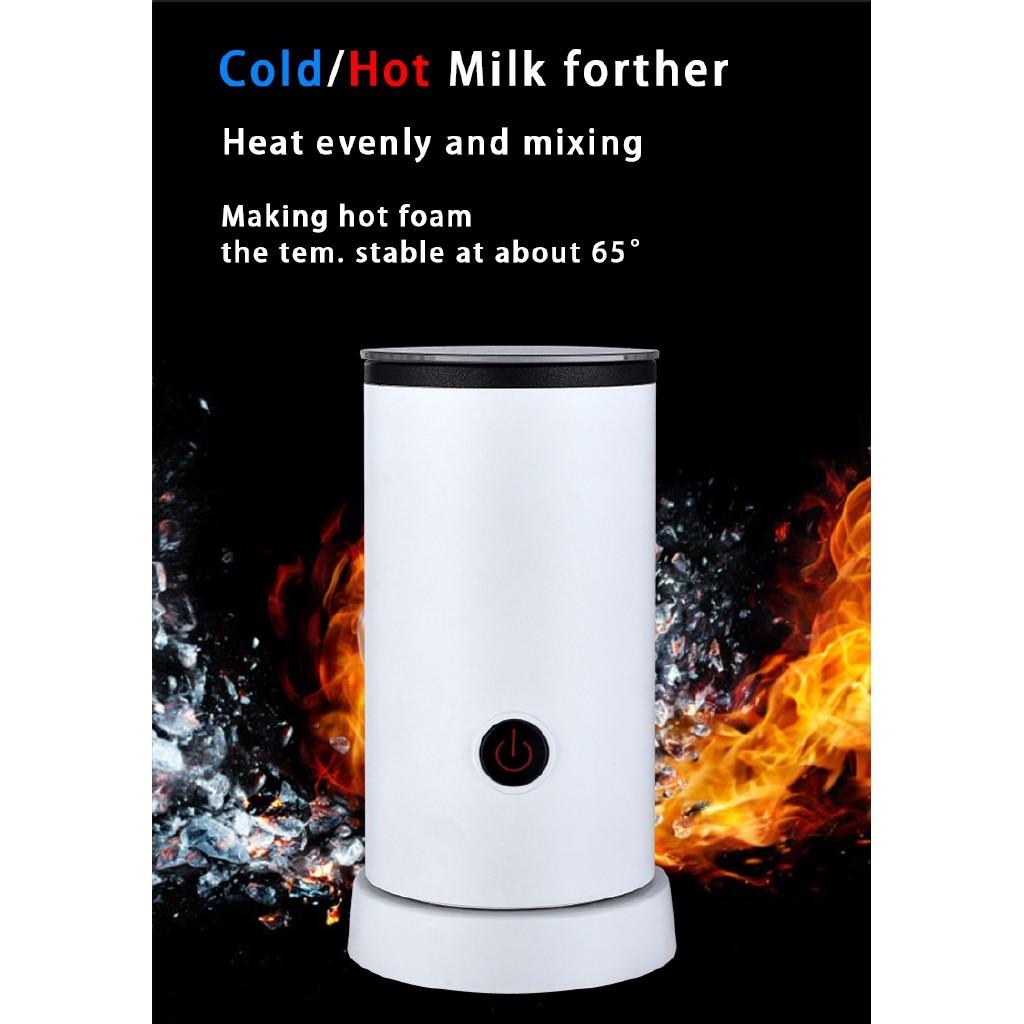 Portable Electric Milk Steamer Foam Maker Automatic Hot Cold Milk Frother Warmer Silent Milk Heater Coffee Frother