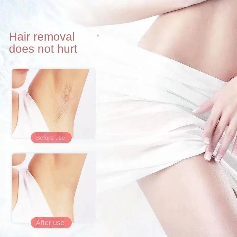 Portable Lipstick‑Shape Women Electric Epilator Painless Effective Facial Hair Remover Home Personal Care Device