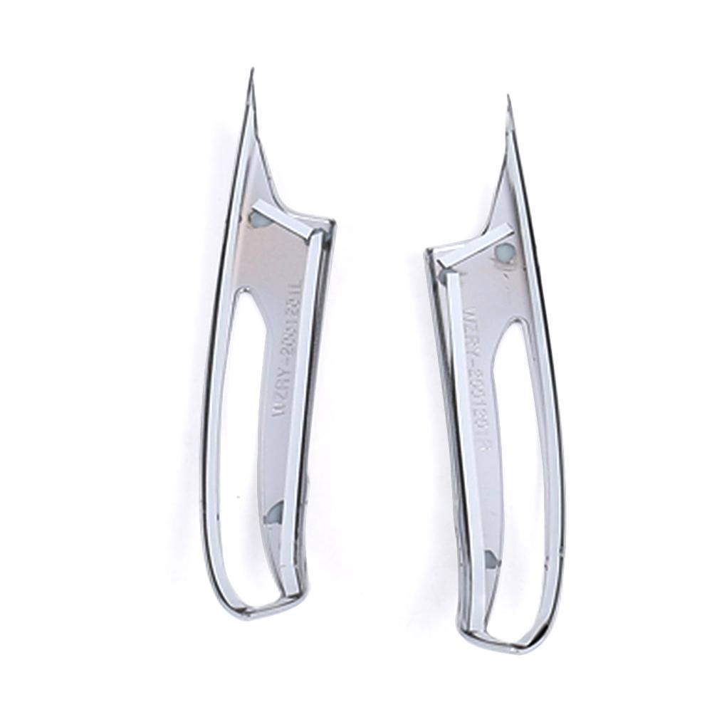 For Renault Kadjar 2015-2019 Chrome Side Rear View Mirror Cover Trim Bezel Cover Trim Exterior Styling Modify Car Refit