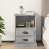 VidaXL Bedside Table Concrete Grey 43x36x60 Cm 816336