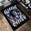 Billie Eilish Album Rug Carpet Office Decorative Carpet For Living Room Bedroom Door Mat Floor Rug Computer Chair Area Rug