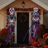 Door Hanging Halloween Outdoor Decoration Bride Groom Day of The Dead Flag Decor  Halloween Party