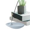 Ceramic Incense Holder Home Decor Incense Burner Tray Decorative Smudge Bowl for Meditation Yoga Room Desktop Ornament