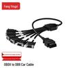 Кабель-шлюз OBD на 6 портов RS232 DB9
