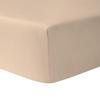 DUBLANC Fitted Sheet 160 X 190 Cm IVORY - 100% Cotton