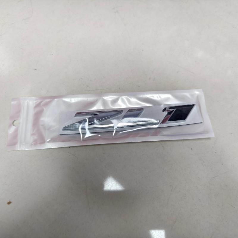 2pcs car styling 3d Metal Logo ZL1 Emblem Car Front Grille Badge Sticker For Chevrolet Camaro  Z71 Accessories