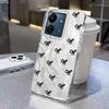 Чехол для телефона Xiaomi Poco X3 Pro X5 Pro X6 M6 M6 Pro M2 Pro M5S C61 C65 5G, Черно-розовый узор с бантом, Лазерный, Защита от падения, Чехлы