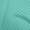 Cotton Poplin Aquamarine Green Fabric Asian Dress Material Fabric Print Fabric By The Yard 42 Inch