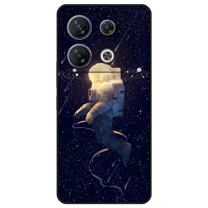 Для Infinix GT 10 Pro Корпус Окрашенная задняя крышка из ТПУ Мягкий силиконовый чехол Infinix GT 10 Pro