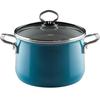Кастрюля Nouvelle Aquamarine с крышкой 20см 4л (0703-010)