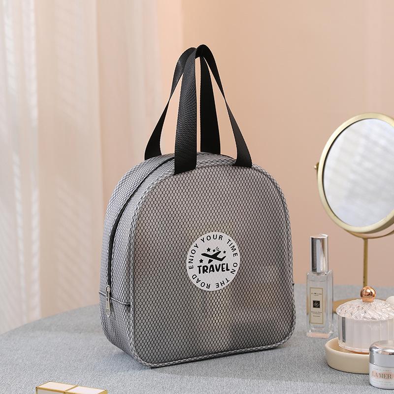 Waterproof Cosmetic Bag Travel Portable Storage Bag Wet and Dry Wash Bag Frosted Model Cosmetic Bag Storage Bag