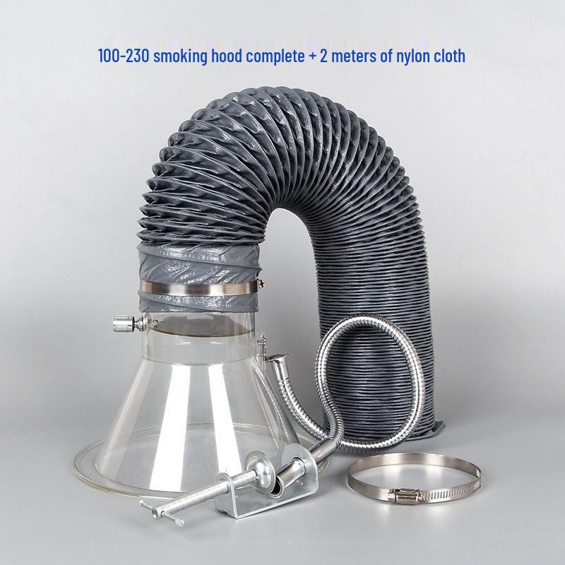 Паяльный вытяжной колпак Соединитель раструба для удаления дыма - Доступен в размерах 2,5, 3 и 4 дюйма