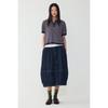 Studio Tomboy Side Pleats Balloon Fit Denim Skirt  9106262202ar 