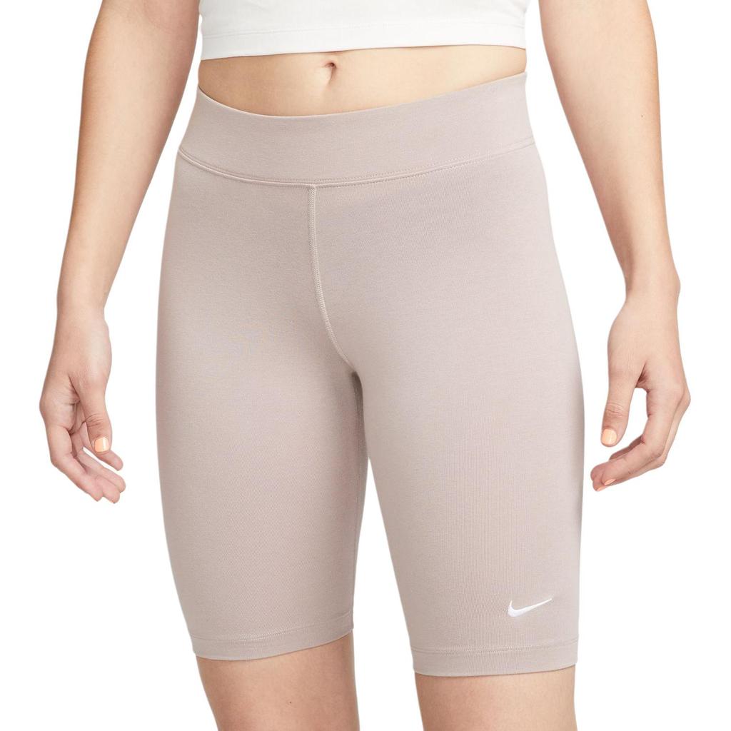 Nike Спортивные шорты Essential Solid Slim Fit для тренировок женские шорты серо-коричневые CZ8527-272
