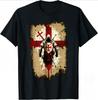 Templar Knight Tees Deus Vault Knight Templar Cross T-shirt Cotton Streetwear Fashion Comfortable Unisex Short Sleeve Casual Top