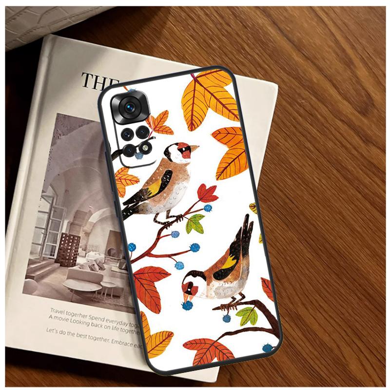 Чехол European Goldfinch для Xiaomi Redmi Note 12 Pro 8 9 10 11 Pro 9S 10S 11S 12S 9A 9C 9T 10A 10C 12C