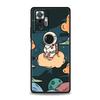 Мультяшный милый чехол-бампер с космонавтом для Redmi 14C 10C Note 15 14 13 12 10 11 K40 Pro Plus 5G Ударопрочный мягкий ТПУ корпус Сумки