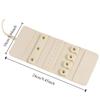 Foldable Jewelry Storage Pouch Microfiber Foldable Jewelry Case Jewelry Storage Bag  Travel