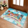Cute C-CoComelon Floor Mat Cozy Flannel Soft Thick Non-Slip Mat For Living Room Bedroom Kitchen Decor Rugs