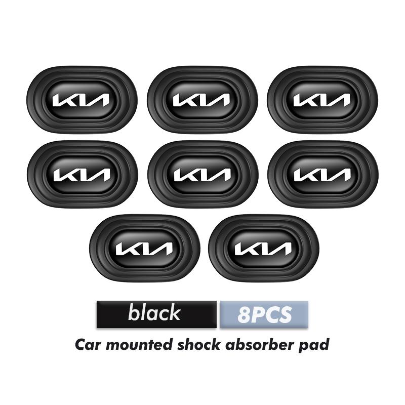 MNHD4 For KIA Silicone Car Door Anti-Collision Gasket Shock Absorber Sticker K5 K2 Optima Soul Spectra Niro Cadenza Sephia Carens