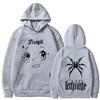 Singer Cazzu Latinaje Album 2025 Vintage Graphic Hoodie Men Women Aesthetics Pullover Winter Casual Fleece Hip-hop Sweatshirts