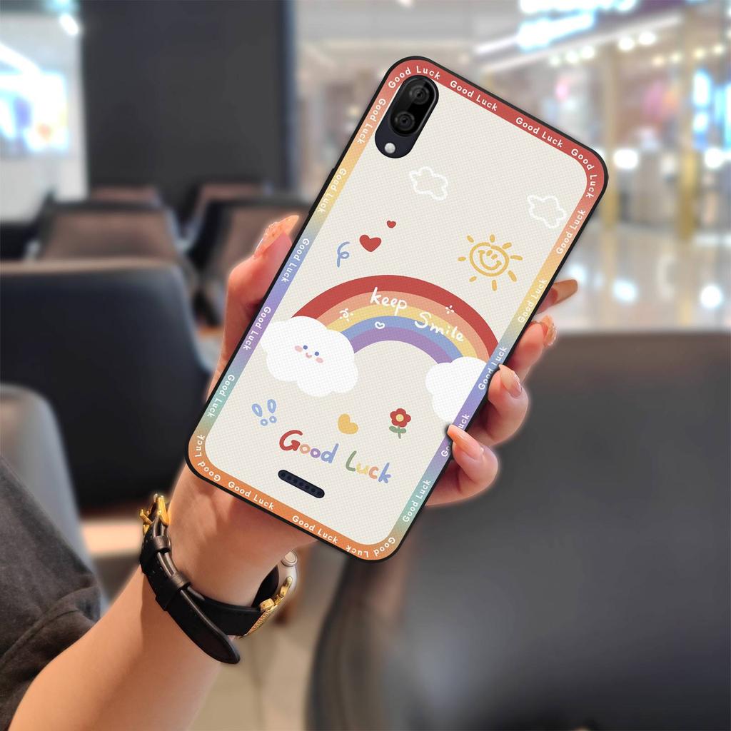 Protective Fashion Design Phone Case For Wiko Y80 Shockproof Anti-knock TPU Back Cover Full Wrap Durable Silicone Cover