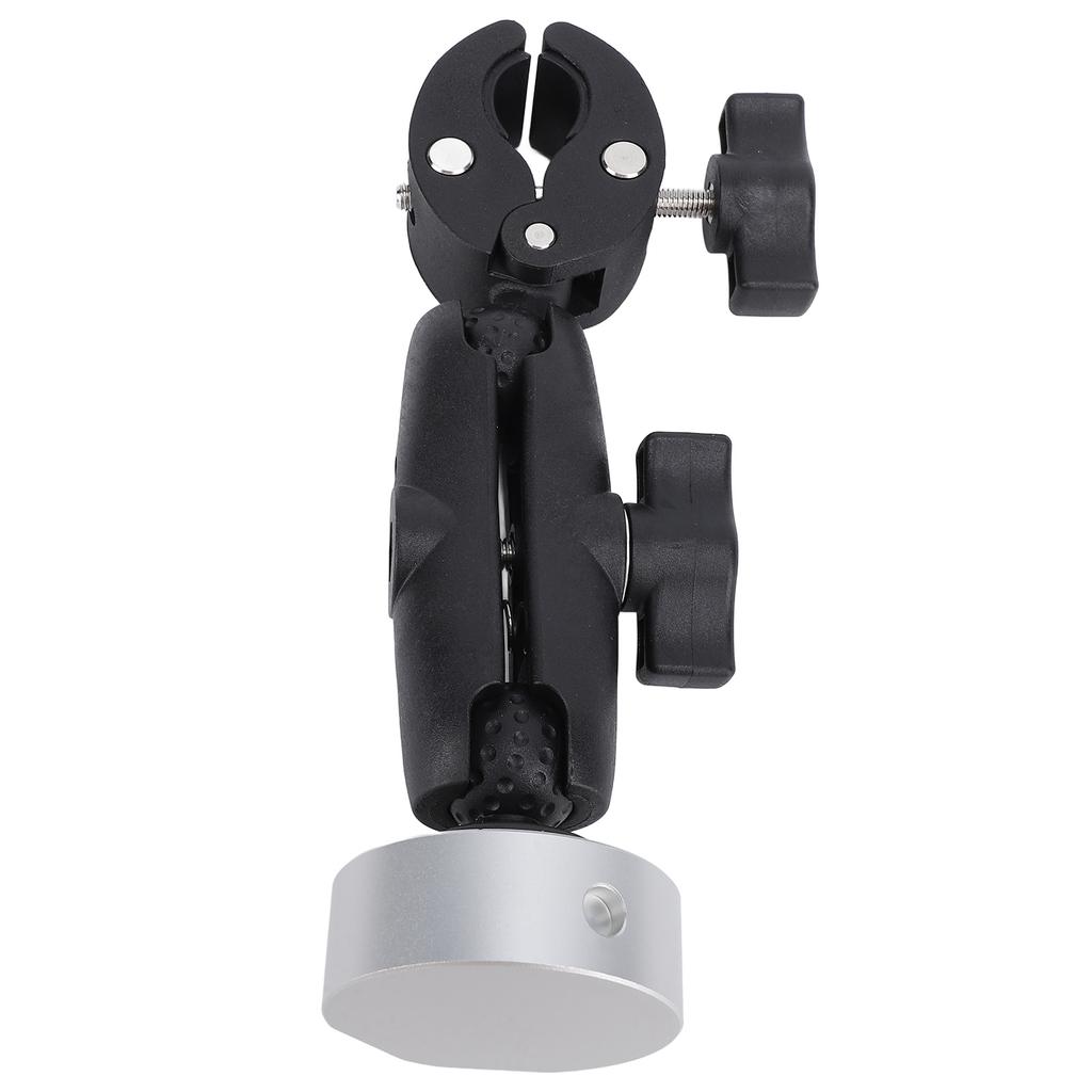 Rectangular Satellite Mount RV Ladder Roof Rack Adjustable Angle Clamp Round Pipe Support for Mini