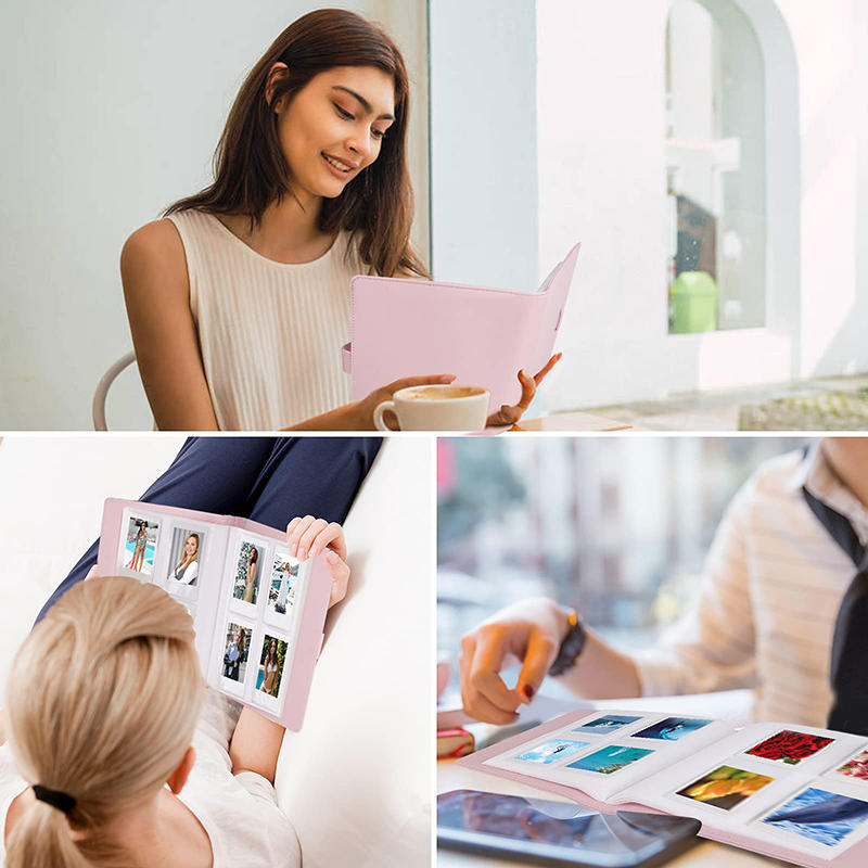 256 Cards Photocard Holder Book Card Protectors Pages Photo Card Card Holder Sleeve for Kpop Storage Office Card Organization Protect Card