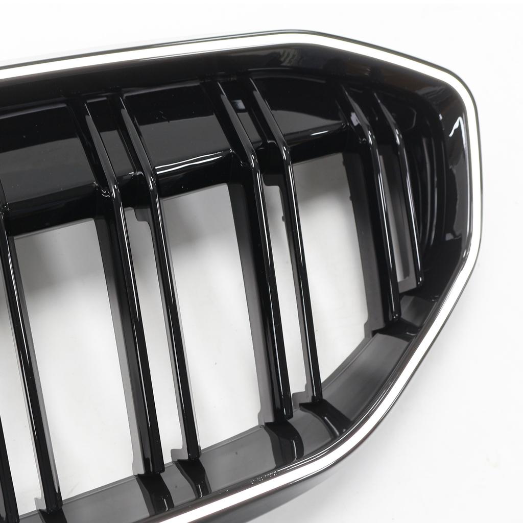Double Slat Black Kidney Grille 51138072085 Fit BMW 3 Series G20 2019-2022
