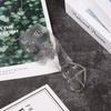 Women Pin Buckle Clear Waist Strap Round Square Heart Punk Waist Belt Transparent Waistband