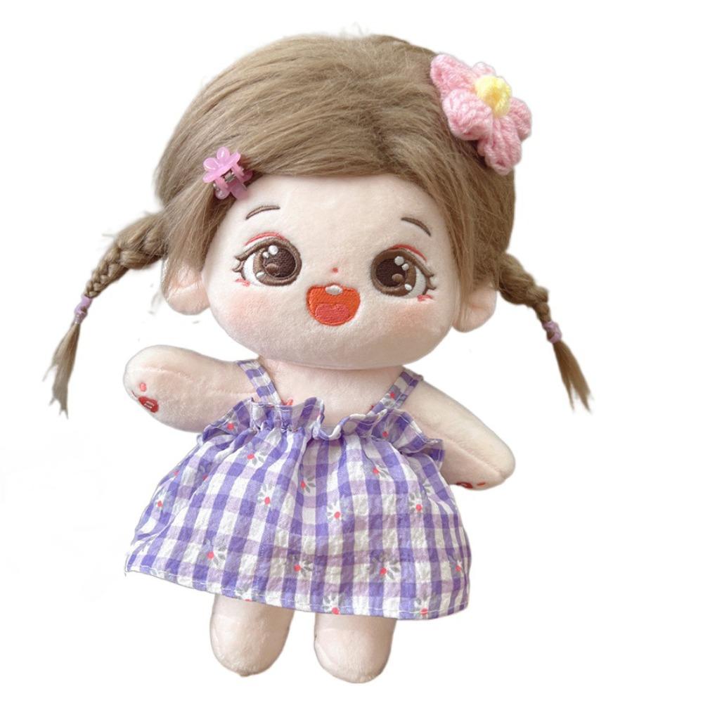 Dress 20cm Cotton Doll Clothes Sweet Skirt Idol Dolls Skirt 20cm Idol Cotton Doll