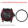 24H SKX007 30,5 мм Пластиковое кольцо циферблата Для Seiko Нет. 5 SKX6105 NH35 NH36 Часы Градуированное кольцо Модификация Детали Аксессуары