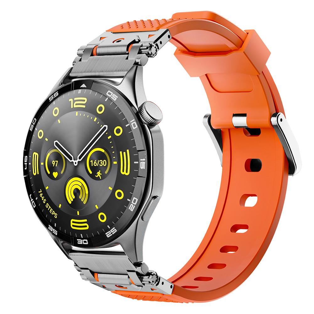 22 мм резиновый петлевой ремешок для huawei GT5 GT4 46 мм amazfit balance GTR 4 sports 20 мм мужской ремешок для samsung galaxy 7/6/5/4 44 мм 40 мм