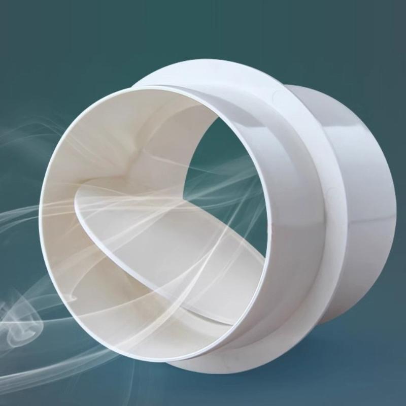 Draft Blocker Damper Ventilation Check Valve Draught Back Shutter For Inline Ducting Kitchen Home Ventilation Grill