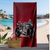 Пляжное полотенце Mv Agusta с принтом, быстросохнущее, супервпитывающее, мягкое, легкое, для душа, бассейна, летних путешествий