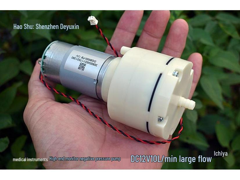 12 В 555 DC Вакуумный воздушный насос - 10 л Большой объем для аэрации аквариума